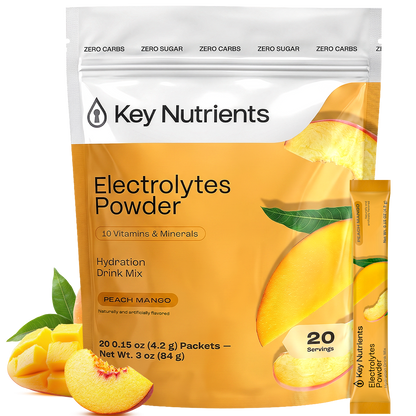 Electrolyte Recovery Plus Powder (Sugar-Free) Key Nutrients