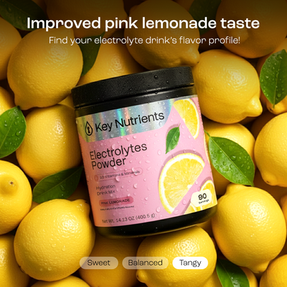 Electrolyte Recovery Plus Powder (Sugar-Free) Key Nutrients