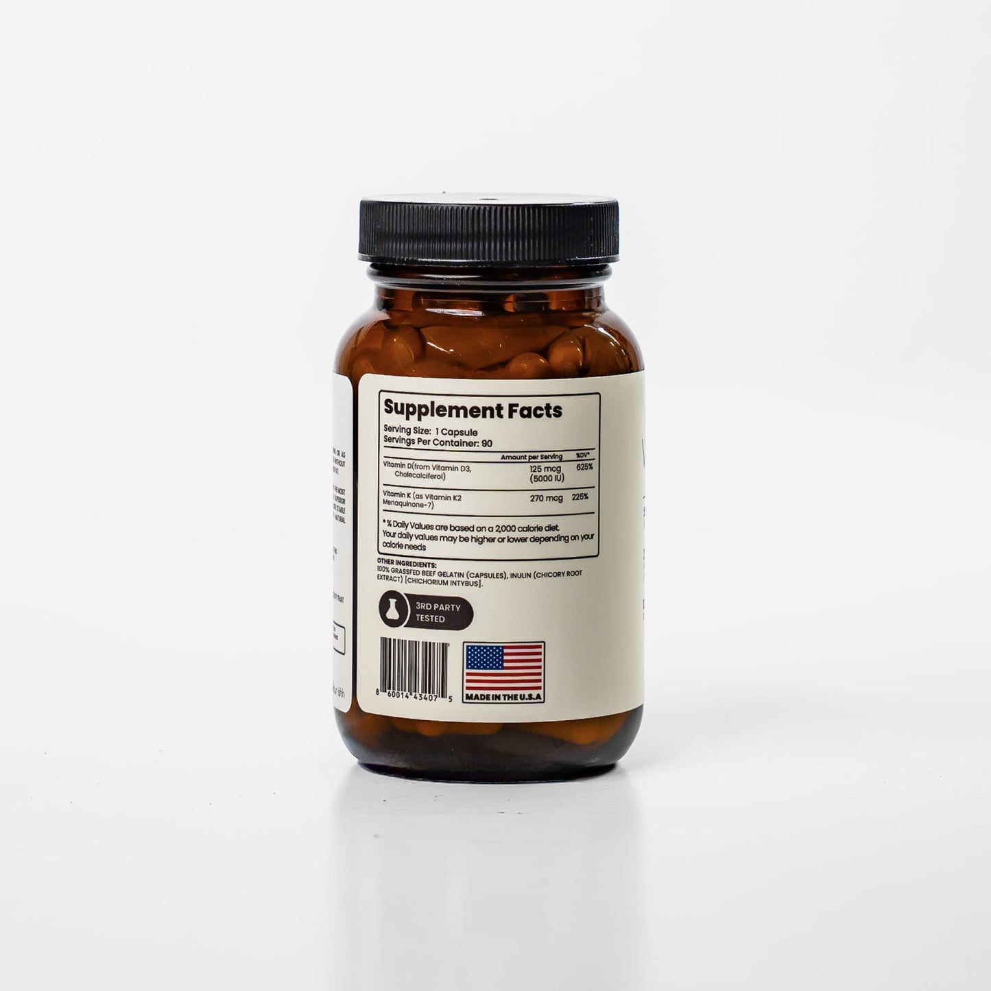 Vitamin D3 & K2 Purishh
