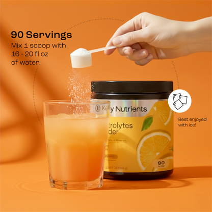 Electrolyte Recovery Plus Powder (Sugar-Free) Key Nutrients