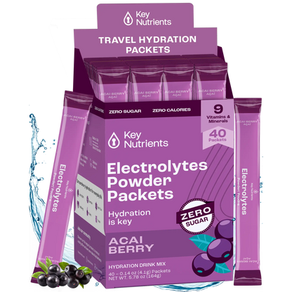 Electrolyte Recovery Plus Powder (Sugar-Free) Key Nutrients