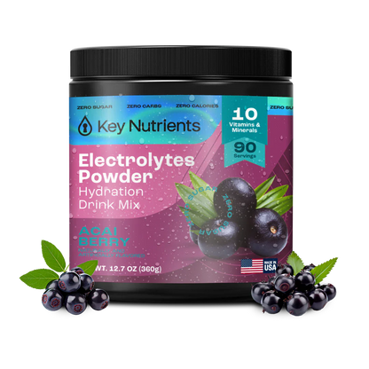 Electrolyte Recovery Plus Powder (Sugar-Free) Key Nutrients