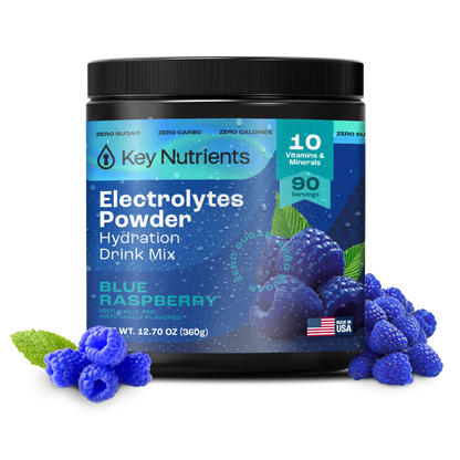 Electrolyte Recovery Plus Powder (Sugar-Free) Key Nutrients