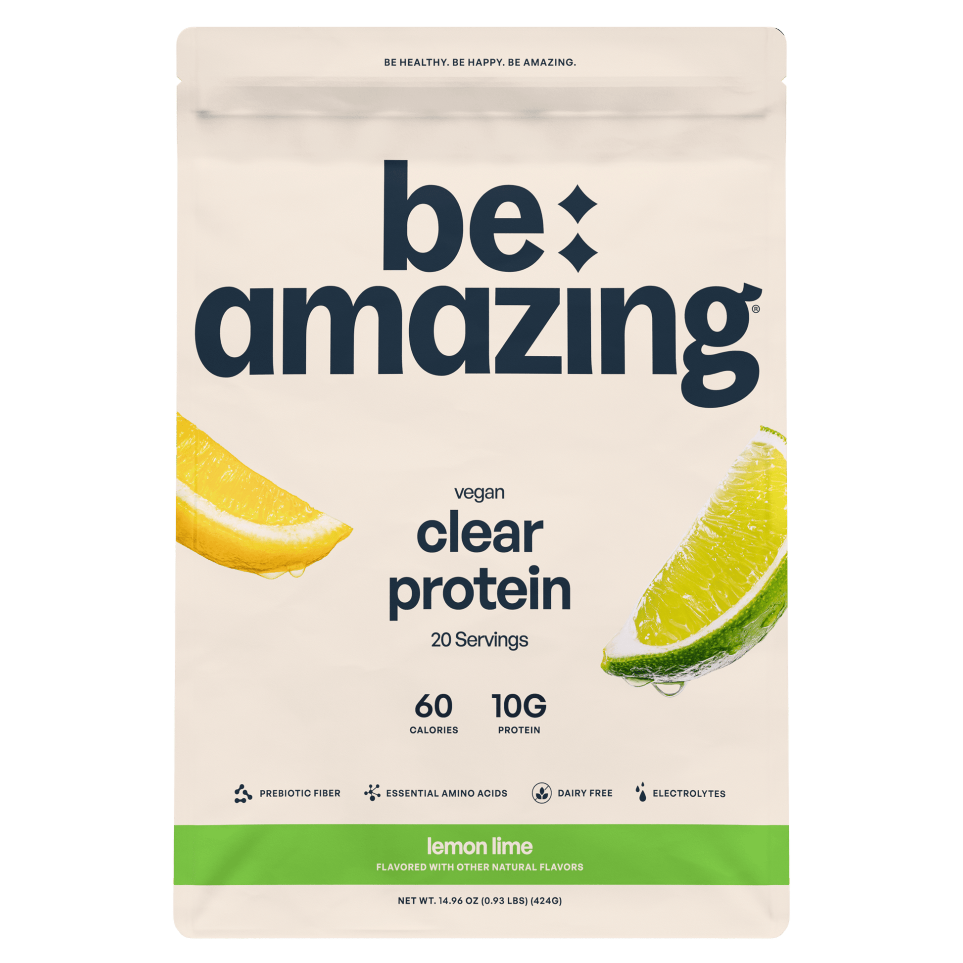 Clear Vegan Protein Be Amazing