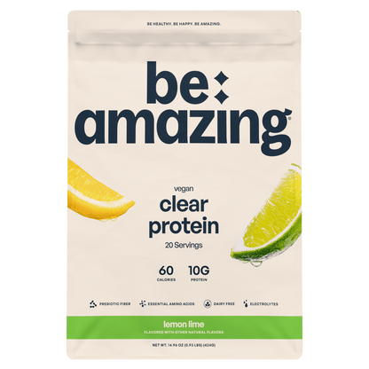 Clear Vegan Protein Be Amazing