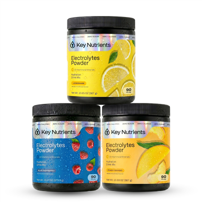 Electrolyte Recovery Plus Powder (Sugar-Free) Key Nutrients