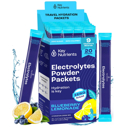 Electrolyte Recovery Plus Powder (Sugar-Free) Key Nutrients