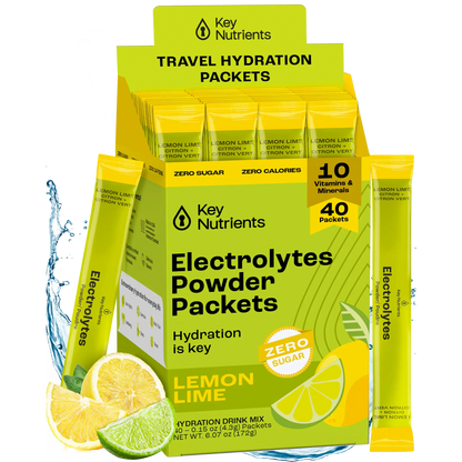 Electrolyte Recovery Plus Powder (Sugar-Free) Key Nutrients