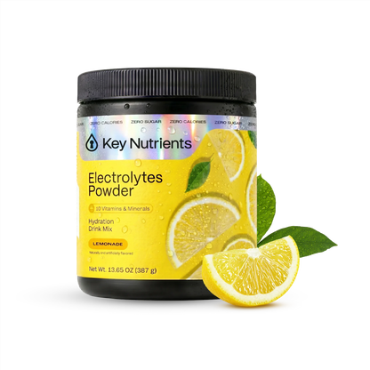 Electrolyte Recovery Plus Powder (Sugar-Free) Key Nutrients