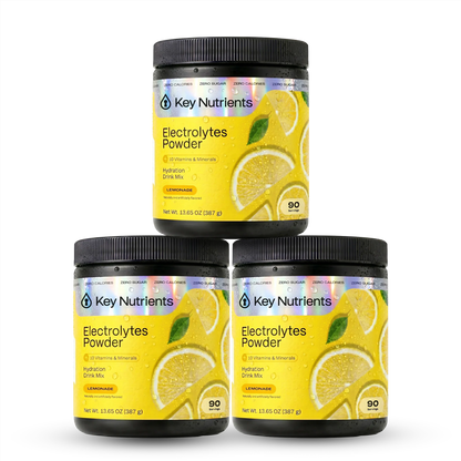 Electrolyte Recovery Plus Powder (Sugar-Free) Key Nutrients