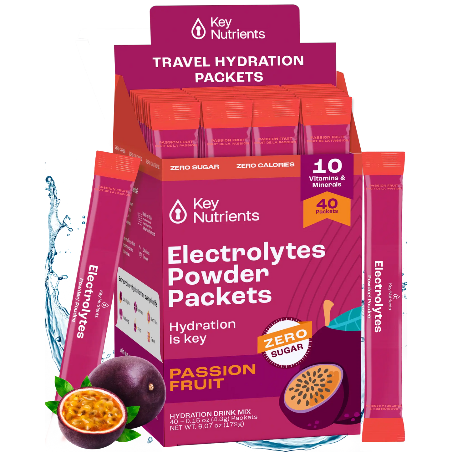 Electrolyte Recovery Plus Powder (Sugar-Free) Key Nutrients