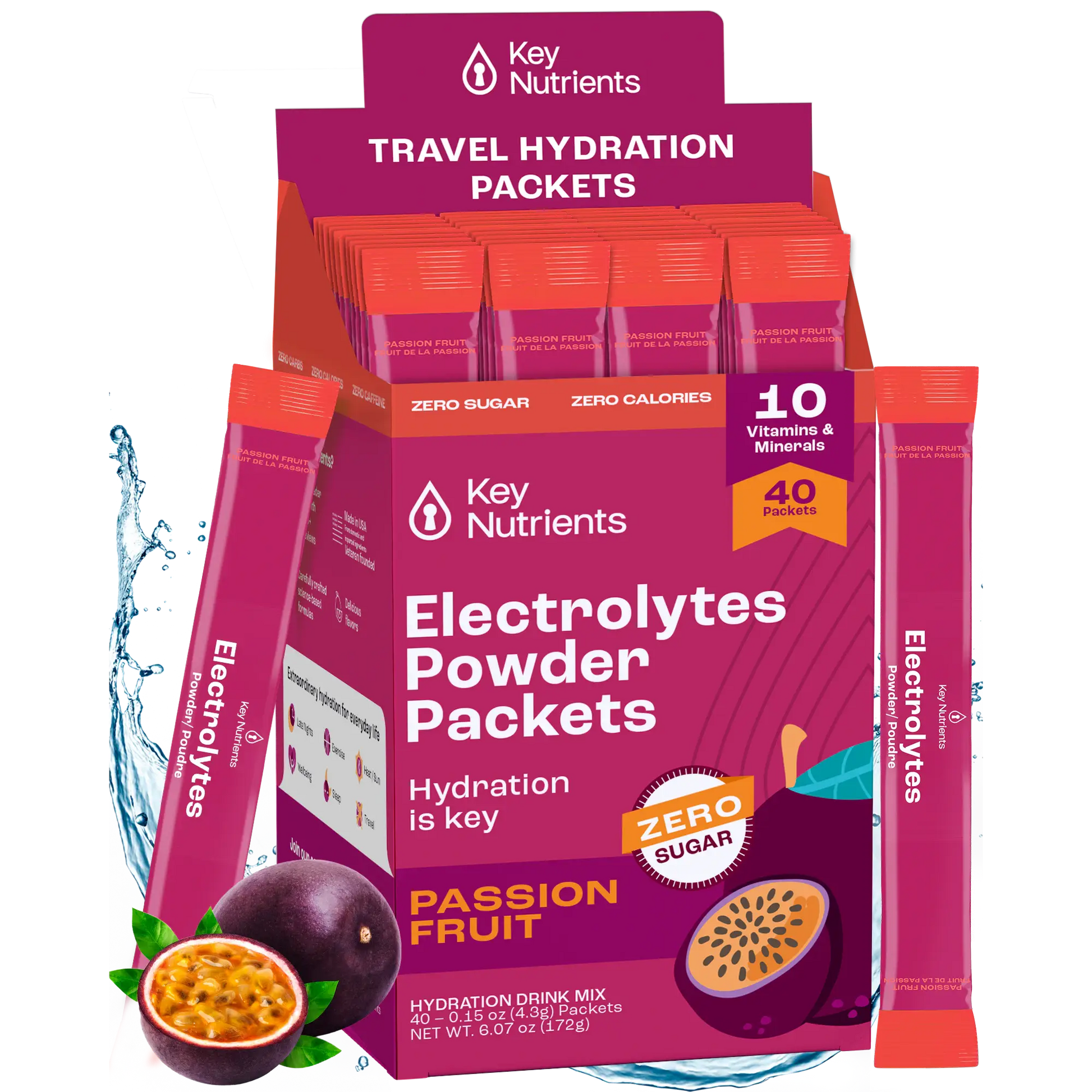 Electrolyte Recovery Plus Powder (Sugar-Free) Key Nutrients