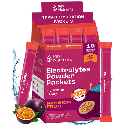 Electrolyte Recovery Plus Powder (Sugar-Free) Key Nutrients