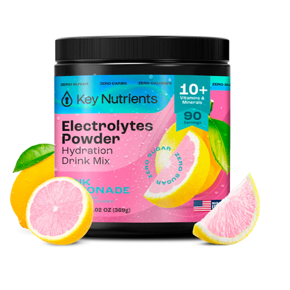 Electrolyte Recovery Plus Powder (Sugar-Free) Key Nutrients
