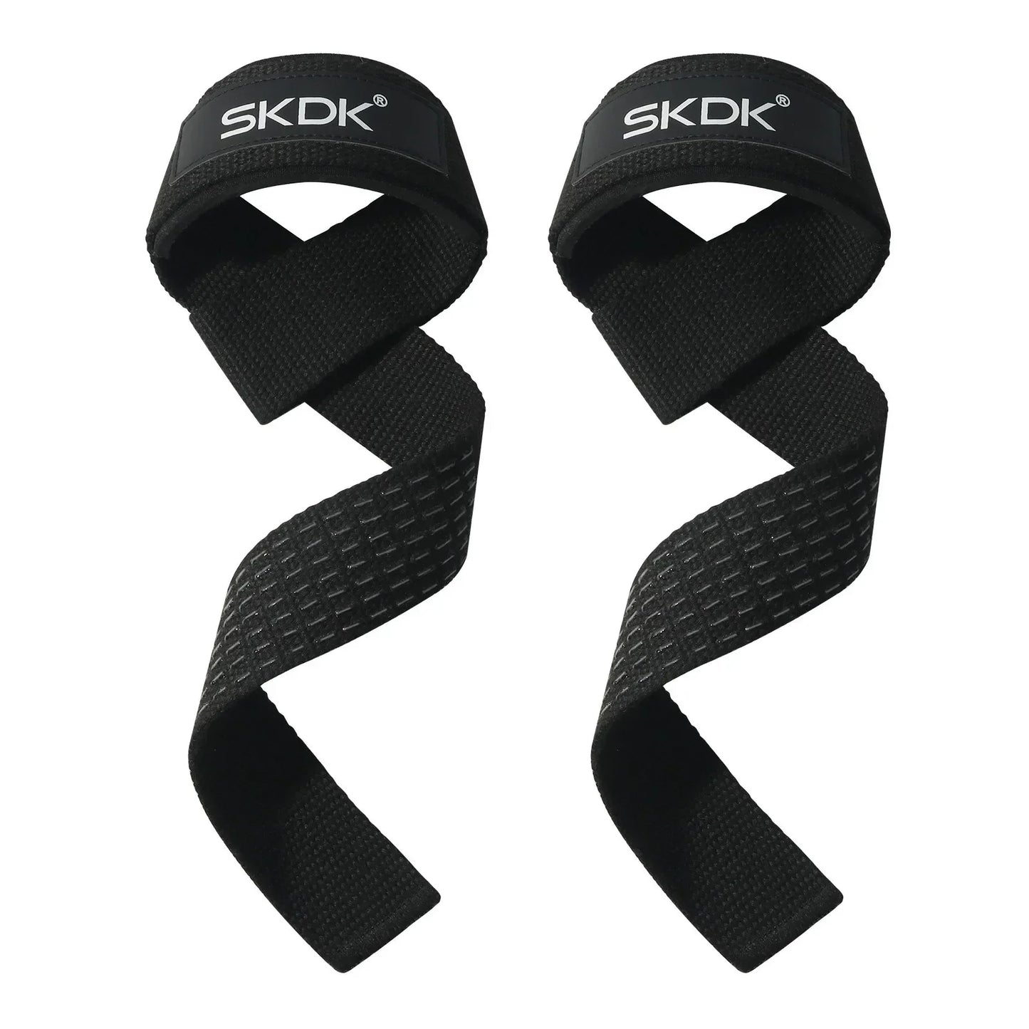 Adjustable Weightlifting Wrist Straps | Non-Slip Gym Lifting Support Bands
