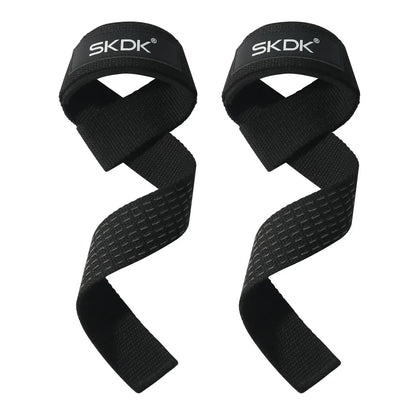 Adjustable Weightlifting Wrist Straps | Non-Slip Gym Lifting Support Bands