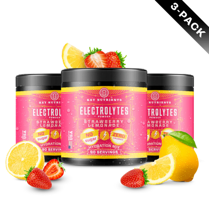 Electrolyte Recovery Plus Powder (Sugar-Free) Key Nutrients