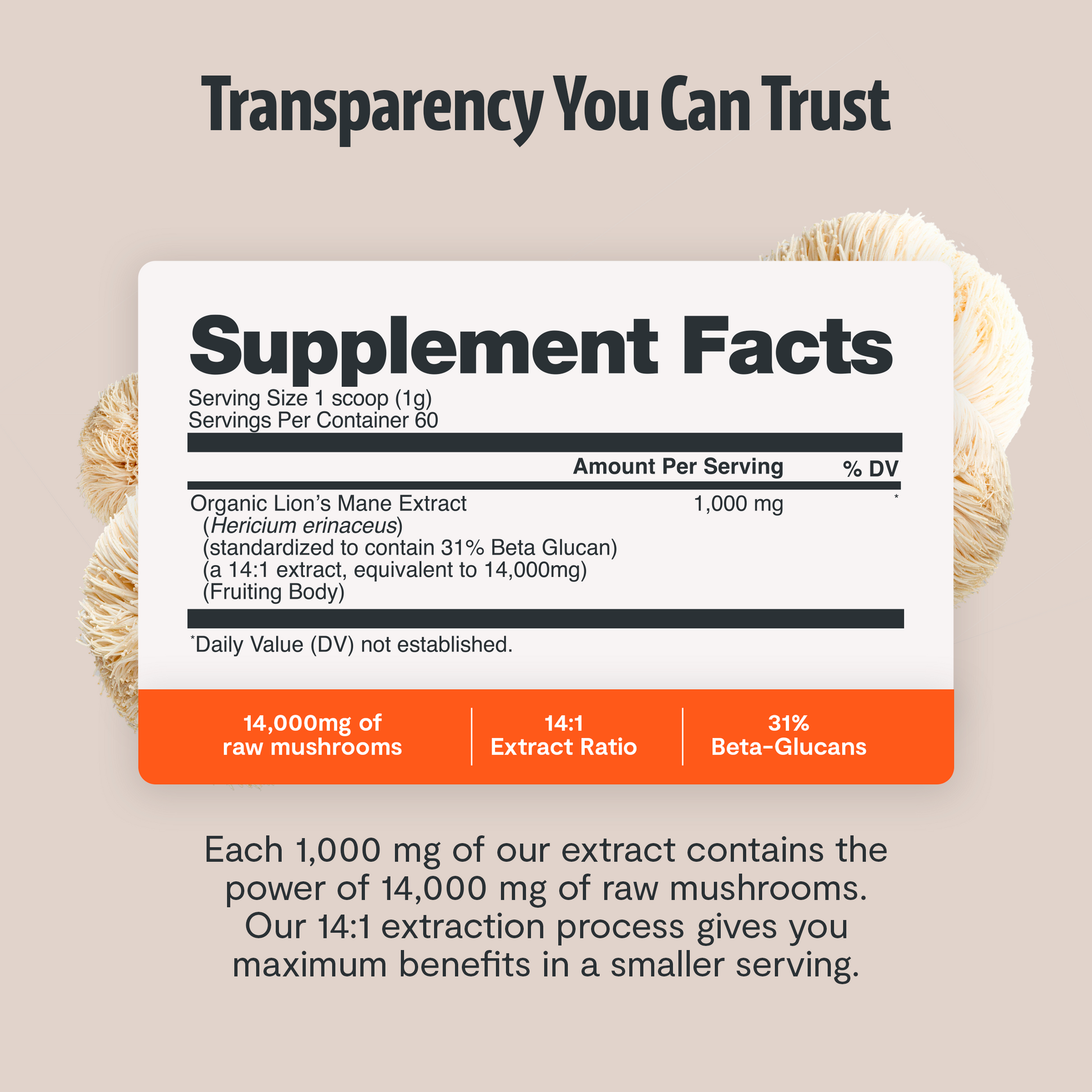 Organic Mushroom Complex Supplement Capsules FreshCap Mushrooms