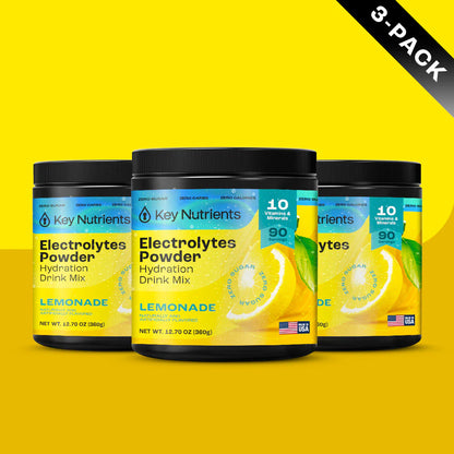 Electrolyte Recovery Plus Powder (Sugar-Free) Key Nutrients