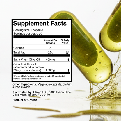 Olivea Hydroxytyrosol Supplement Olivea