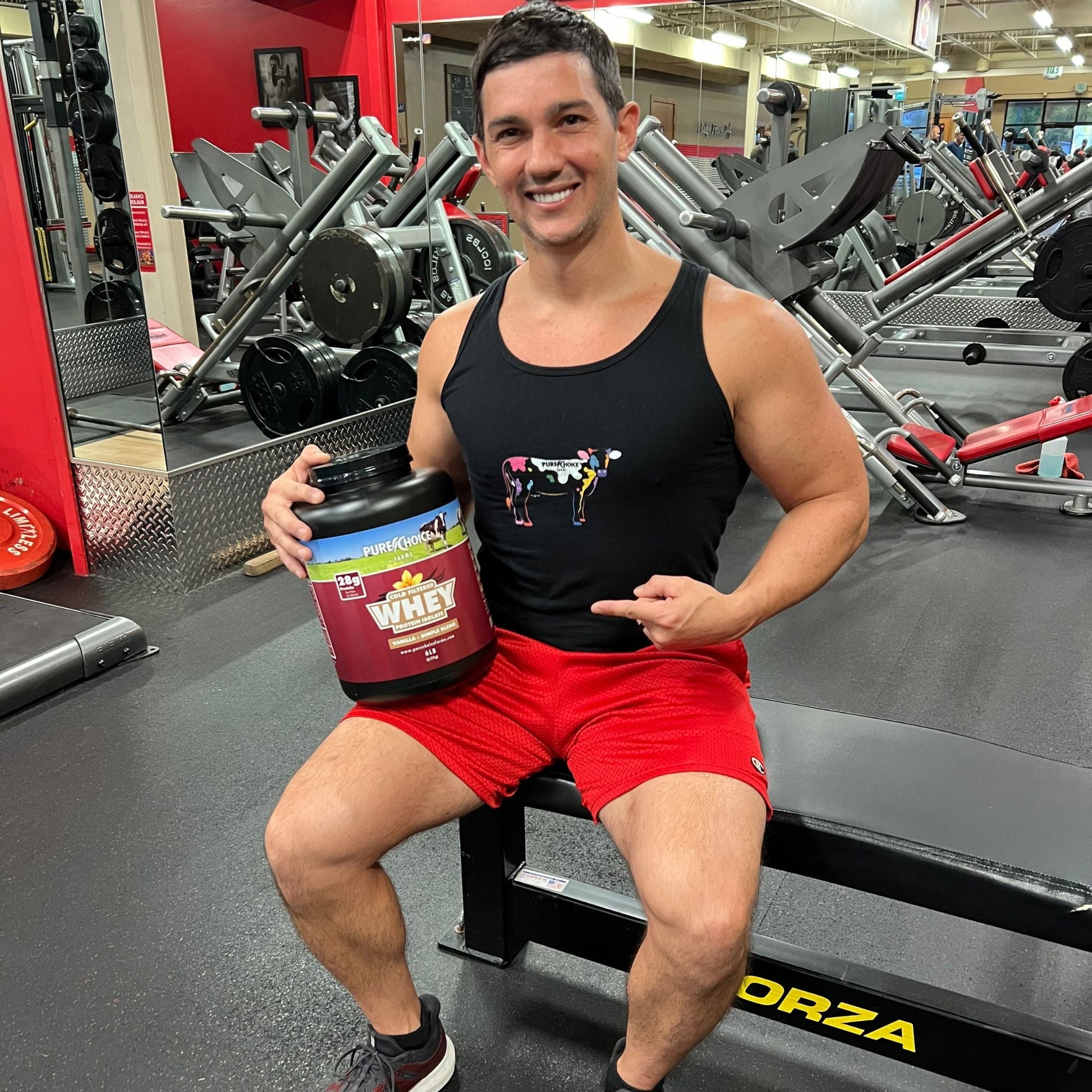 Whey Protein Isolate with Organic Vanilla Pure Choice Farms